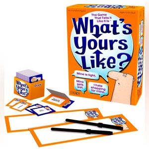 What's Yours Like? — Hilarious Party Card Game — Ages 12+